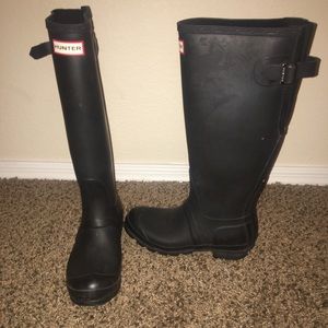 Black Hunter Boots